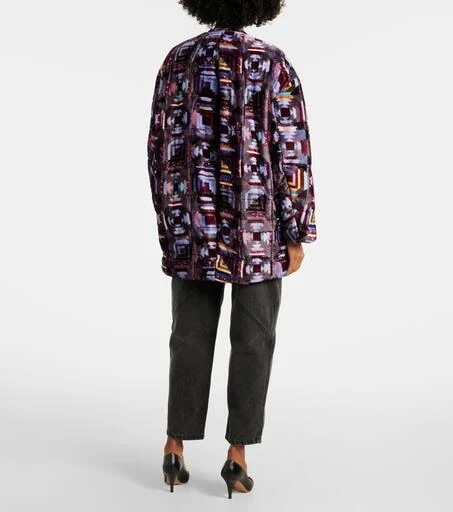 Isabel Marant Doriane printed puffer coat 3