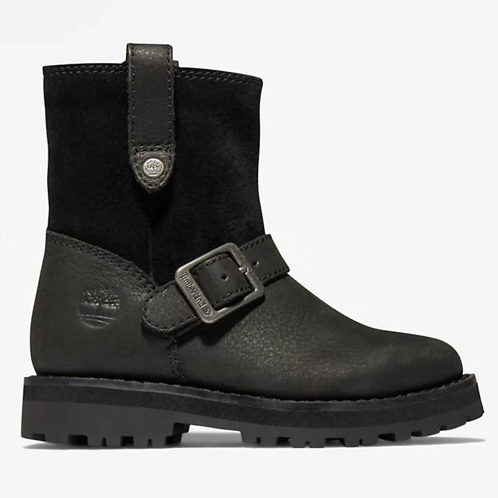 Timberland Courma Kid Side-zip Winter Boot for Toddler in Black