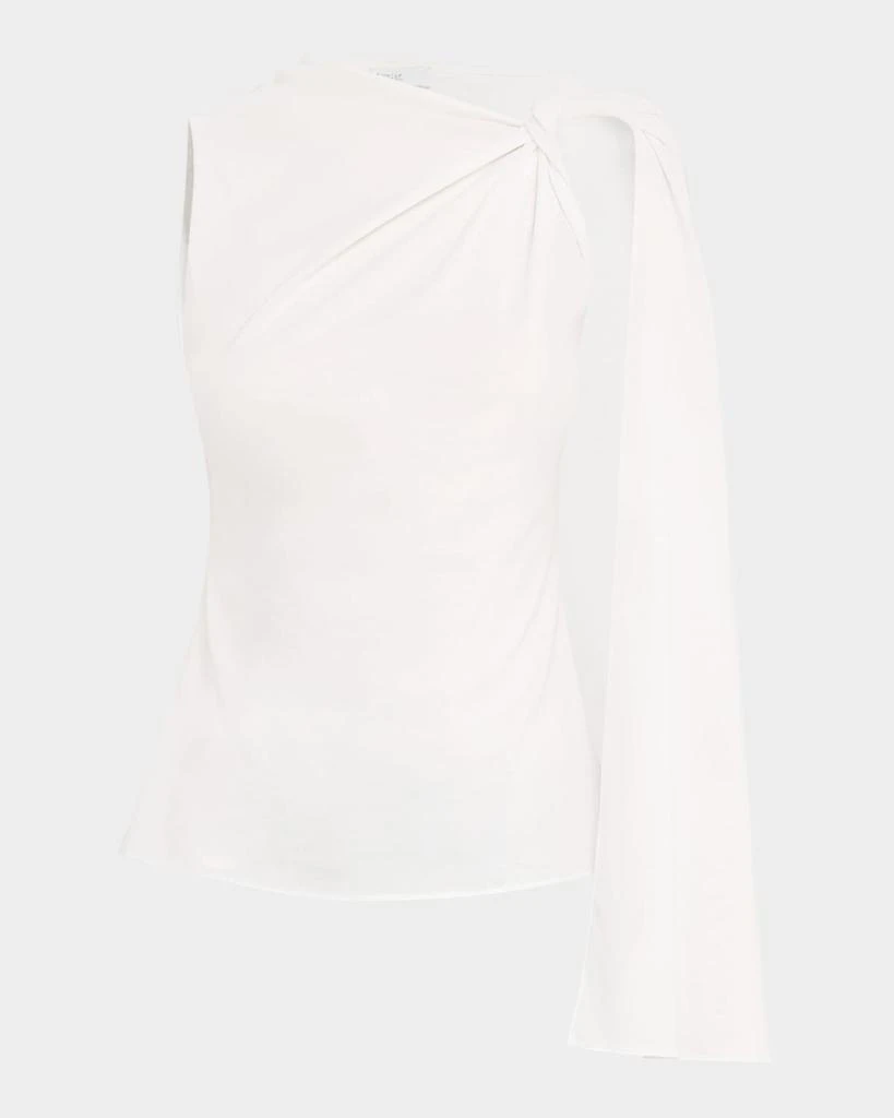 ROSETTA GETTY Twisted Cape Cotton Top 1