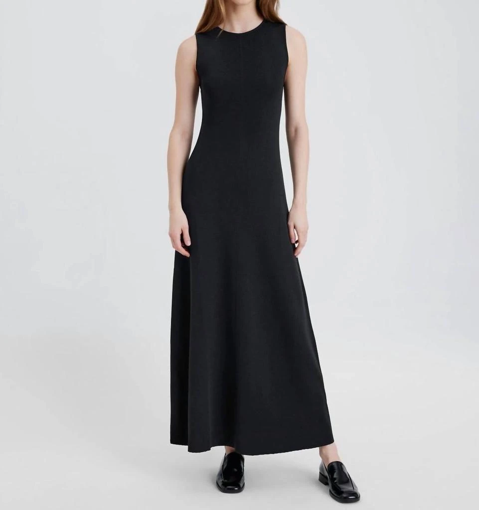 Solid & Striped The Lucerne Dress In Black 1