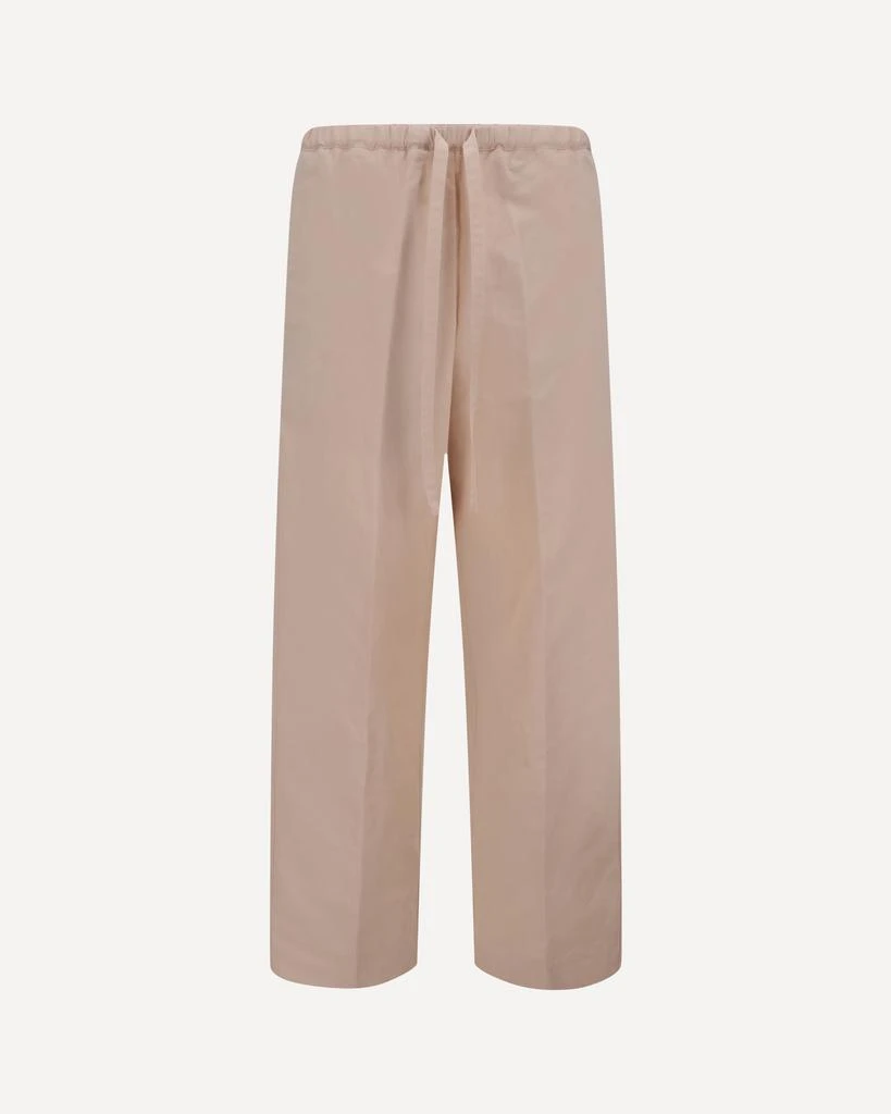 FORTE_FORTE Cotton cropped pants 1