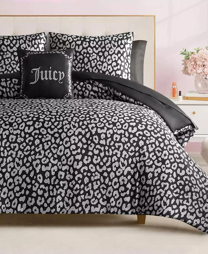 Juicy Couture Satin Leopard 6-Pc. Comforter Set 1