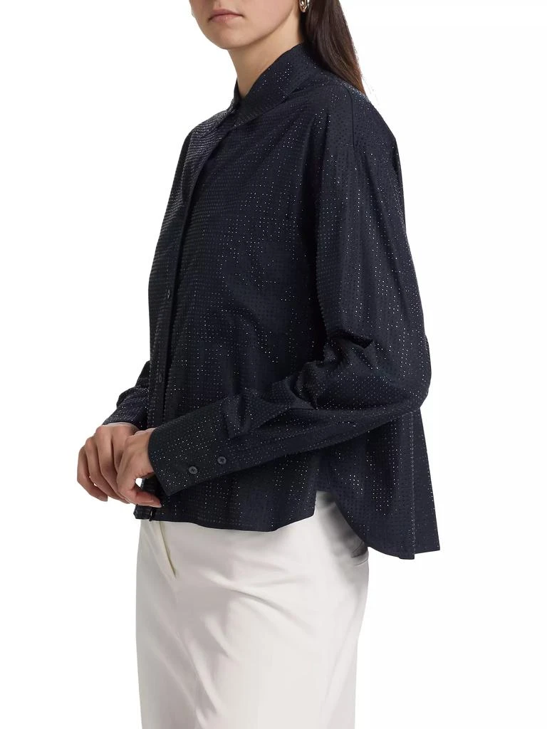 TWP Average Joe Embellished Cotton Shirt 4