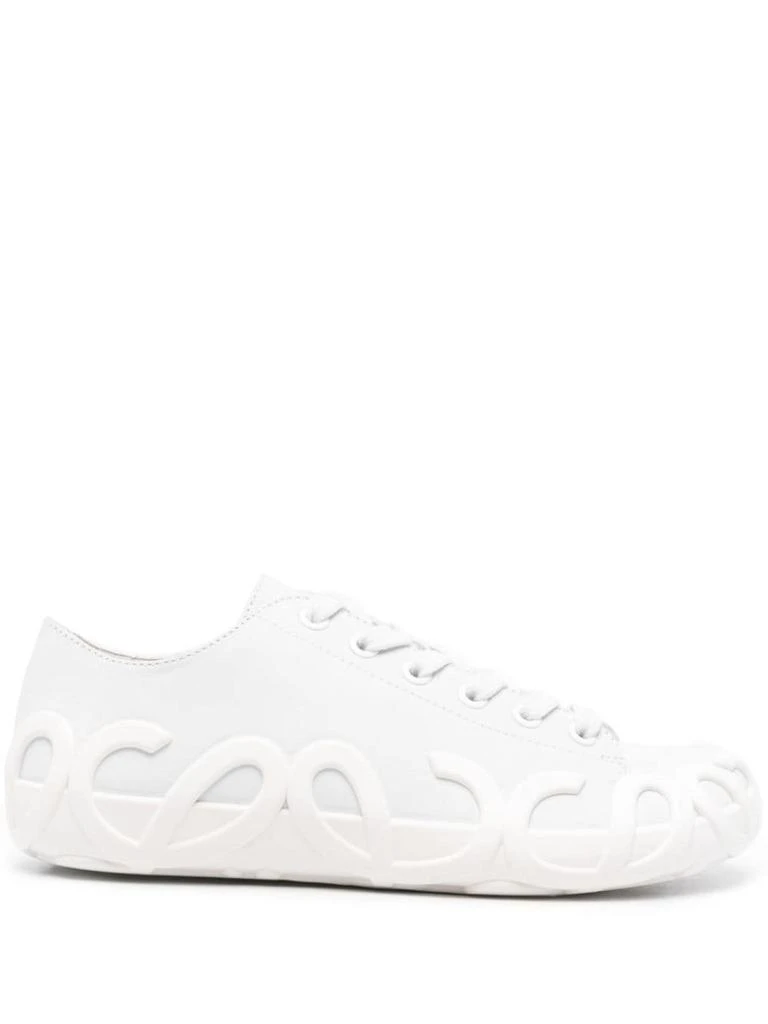 Loewe LOEWE - Rise Leather Sneakers 1