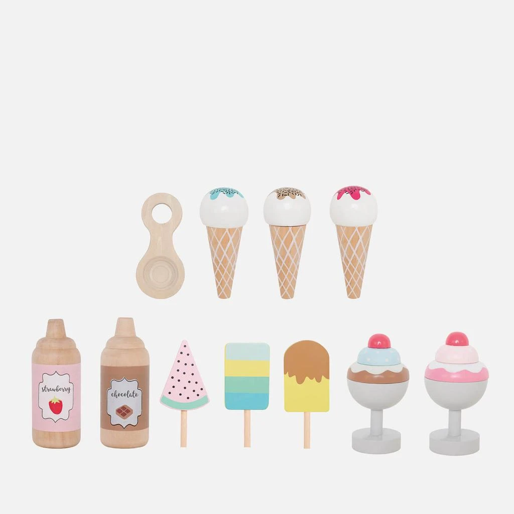 Jabadabado Jabadabado Wooden Ice Cream Shop with Accessories 5