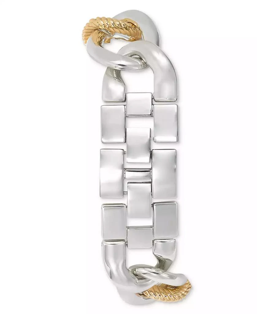 INC International Women's Two-Tone Chain-Link Bracelet Watch 40mm, Created for Macy's 3