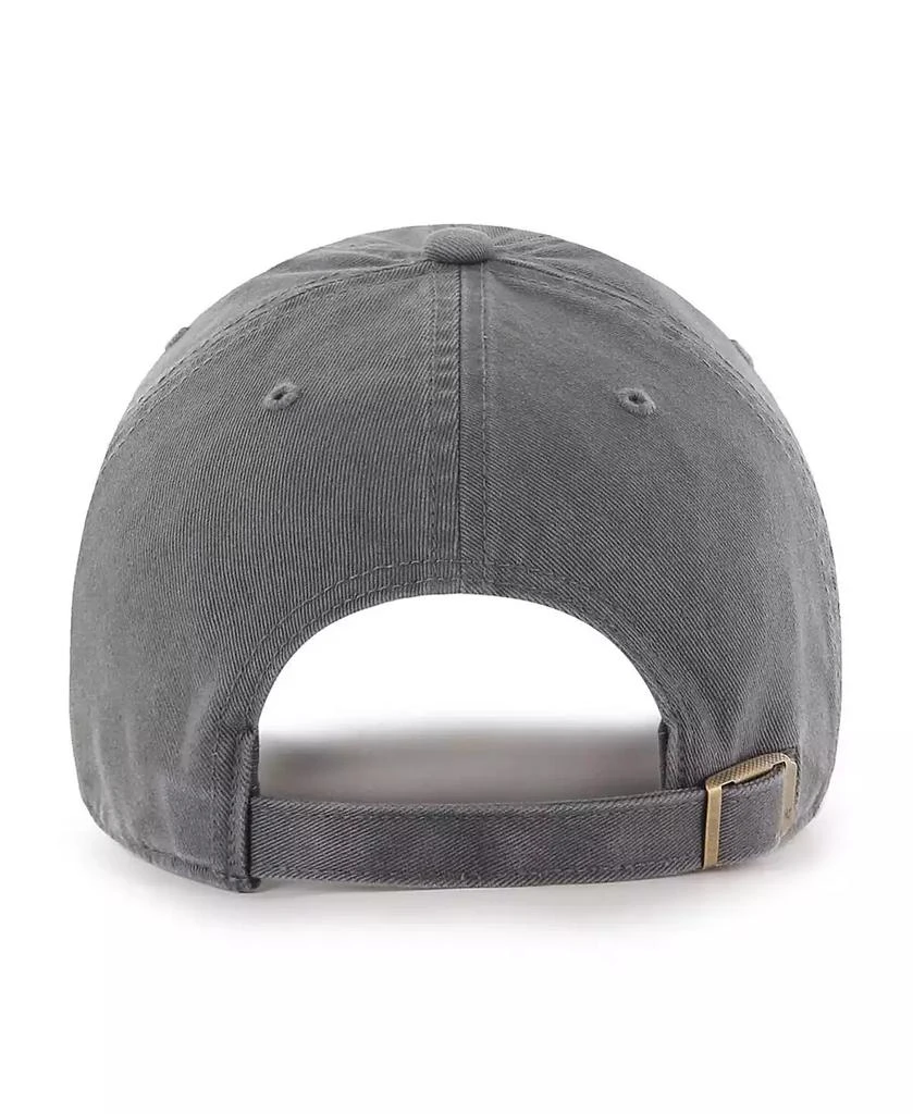 47 Brand Men's Charcoal Distressed Colorado Buffaloes Vintage-Like Clean Up Adjustable Hat 2