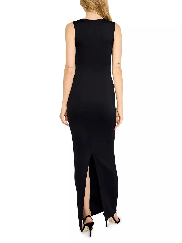 Good American Scuba Twist Tank Maxi Dress 2