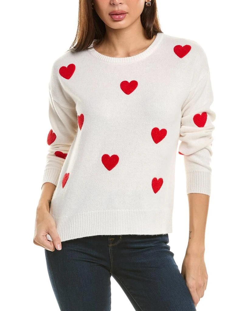 philosophy philosophy Heart Patch Cashmere Sweater 1
