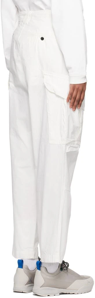 C.P. Company White Lens Cargo Pants 3