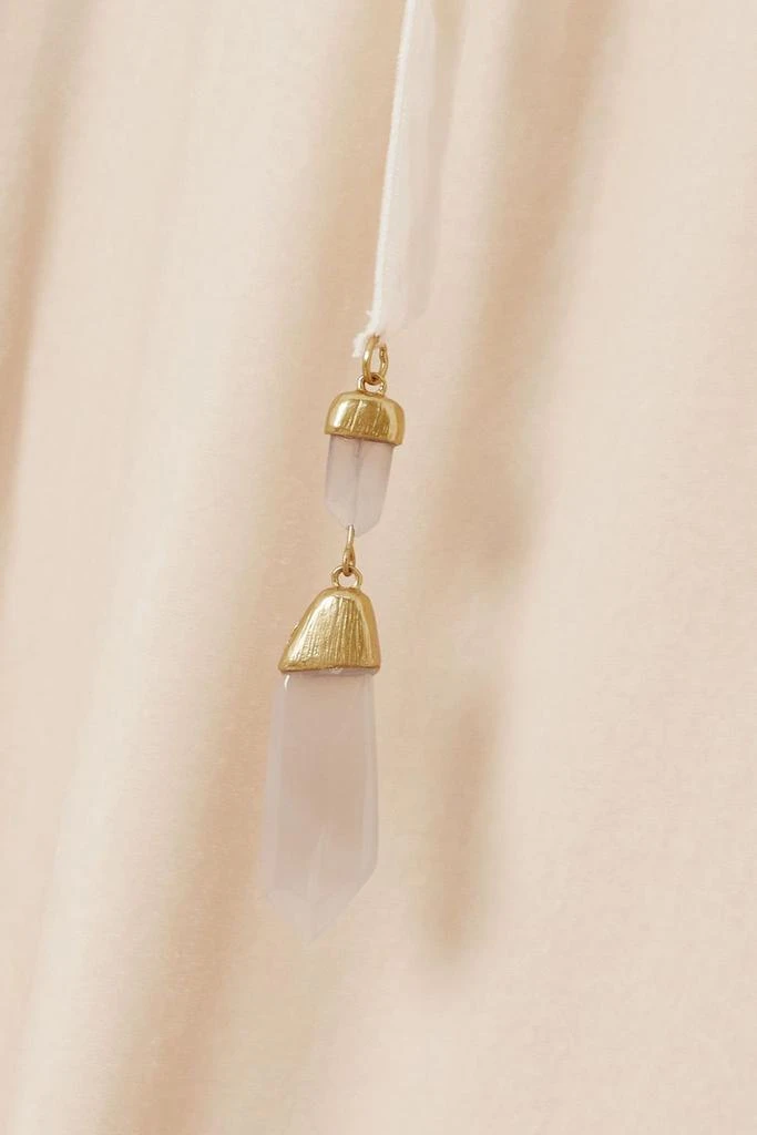 Zimmermann Lyrical bead-embellished velvet maxi dress 4