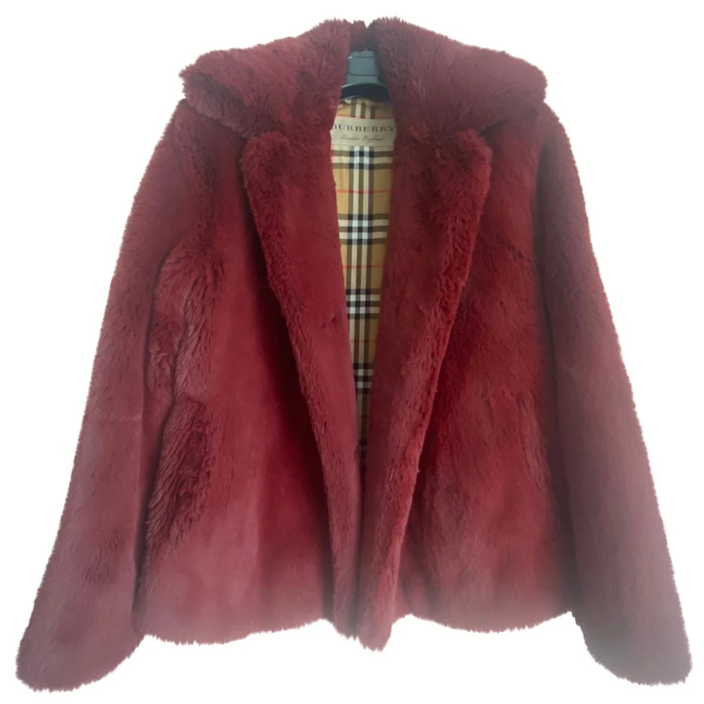 Burberry Burberry Faux fur coat 1