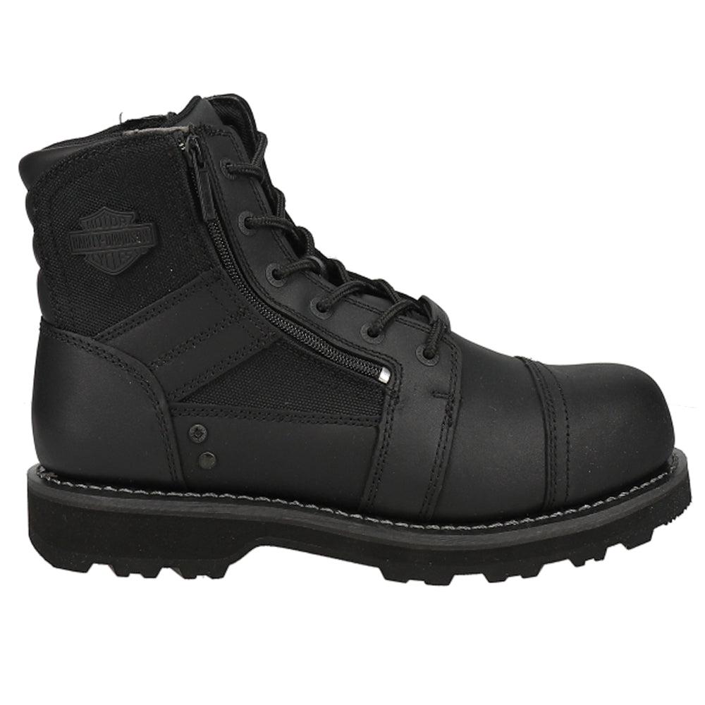 Harley Davidson Bonham 6 Inch Round Toe Motorcycle Boots
