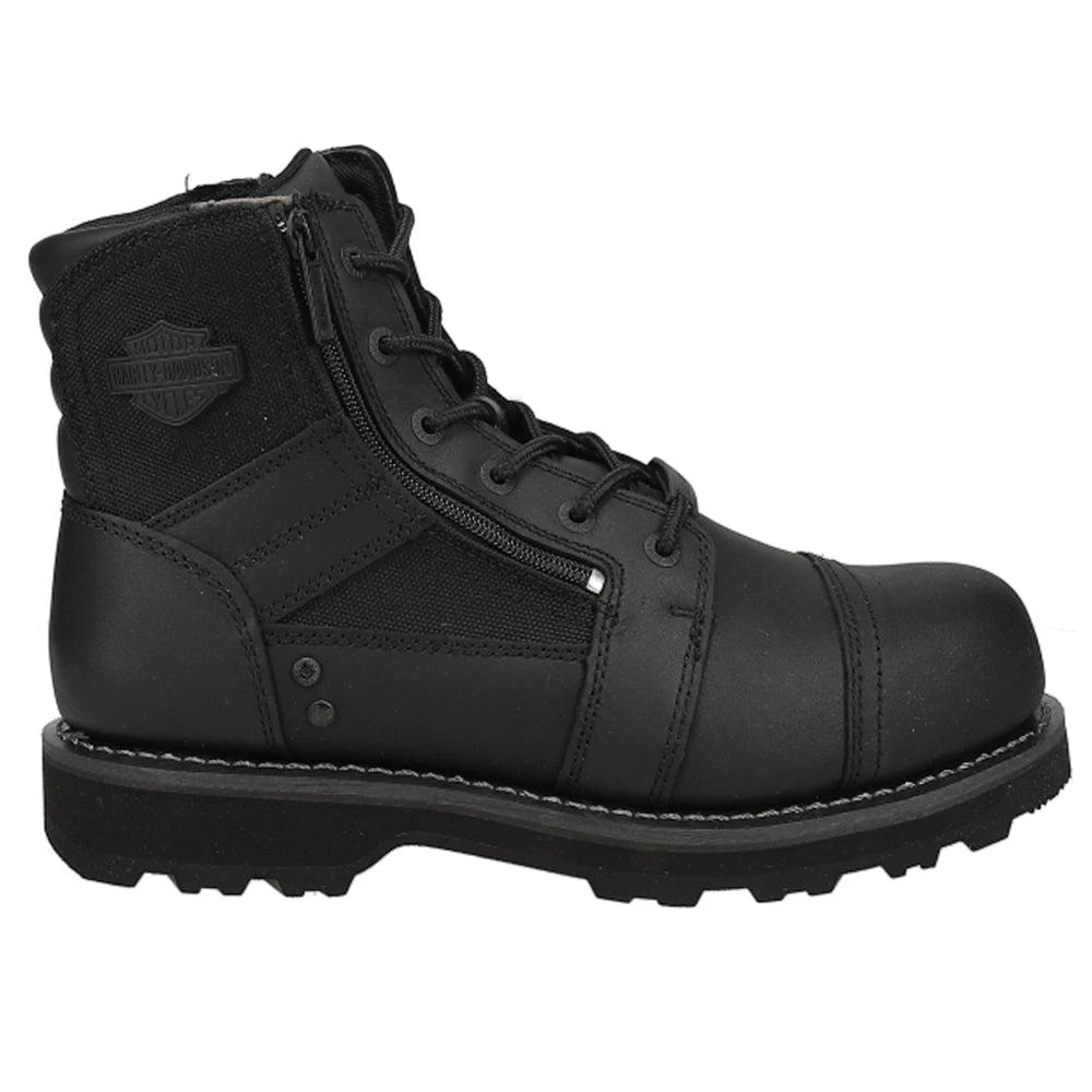 Harley Davidson Bonham 6 Inch Round Toe Motorcycle Boots 1