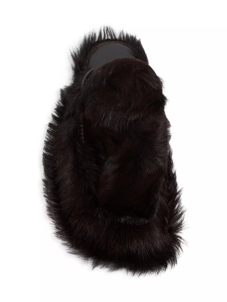 Dries Van Noten Dyed Calf Hair Mules 5