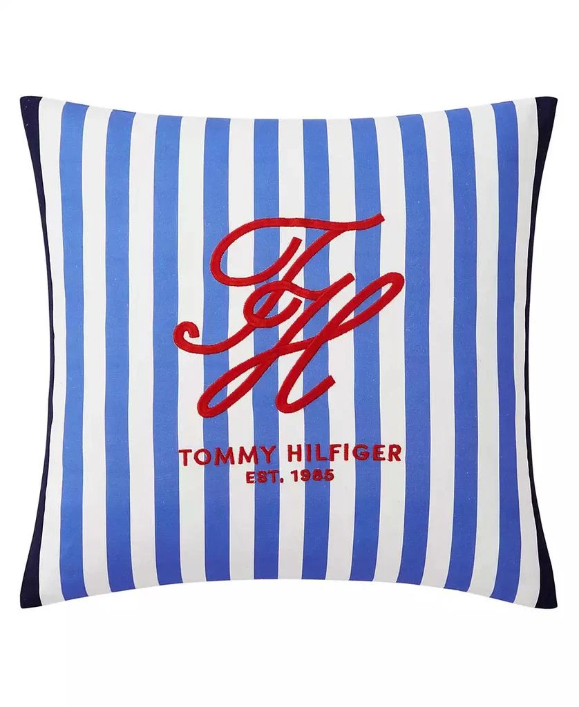 Tommy Hilfiger Beachfront Stripe Cotton Decorative Pillow