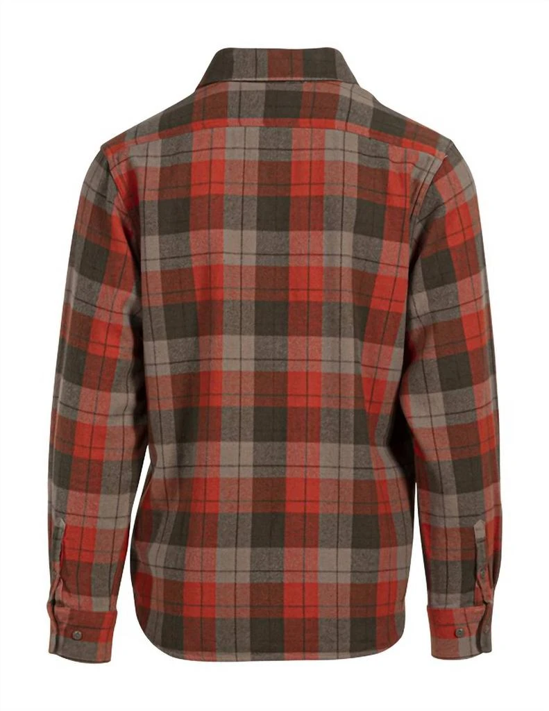Schott Schott N.Y.C. - Men's Cotton Flannel Button-Up Shirt 3