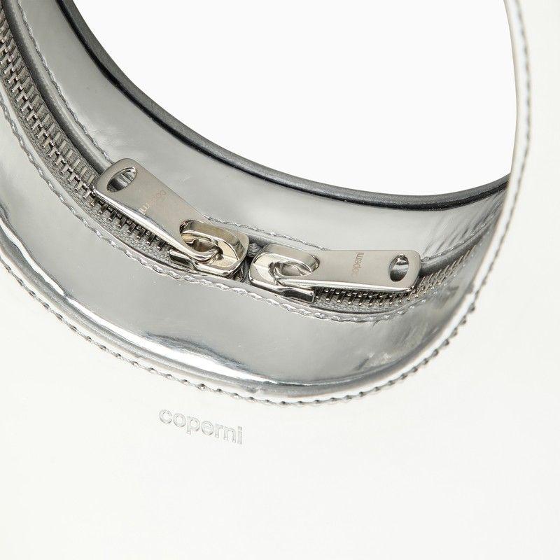 COPERNI MINI SILVER LEATHER SWIPE BAG - Tote Bags - Compare