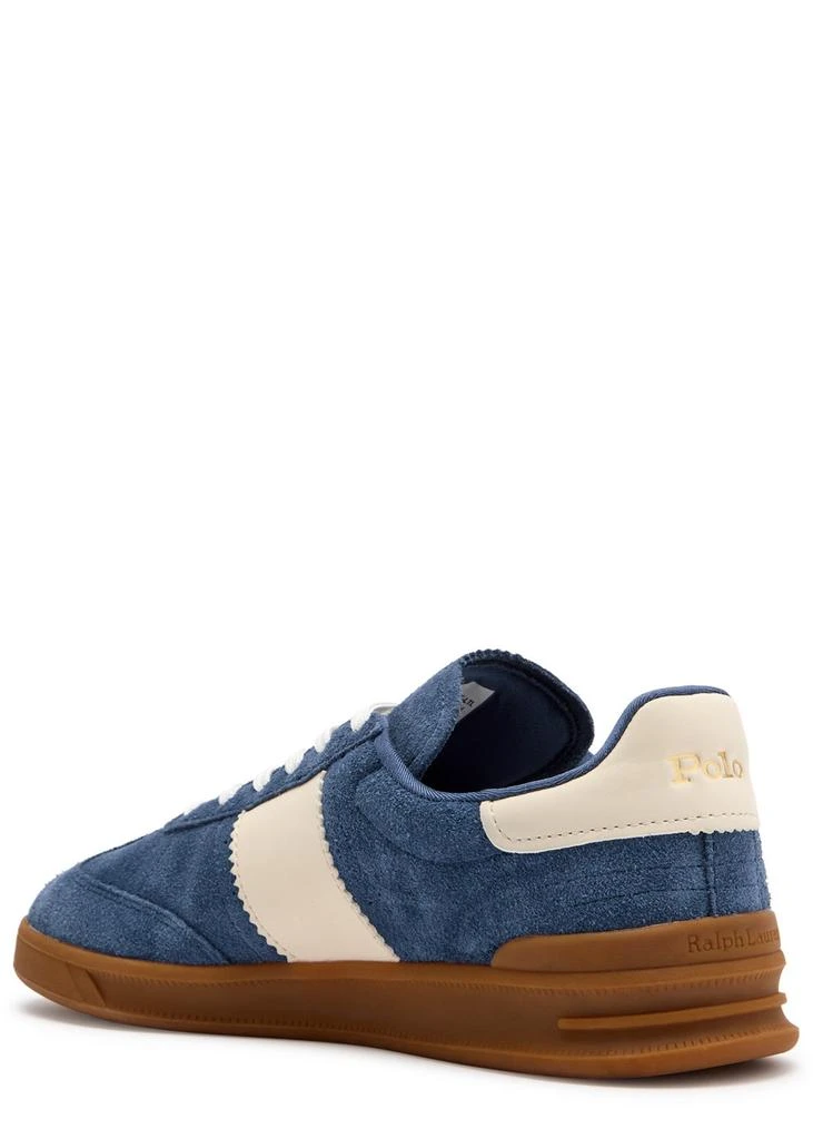 Ralph Lauren Aera panelled suede sneakers 2