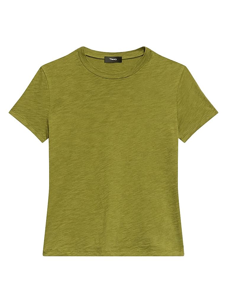 Theory Tiny Tee Organic Cotton Crewneck