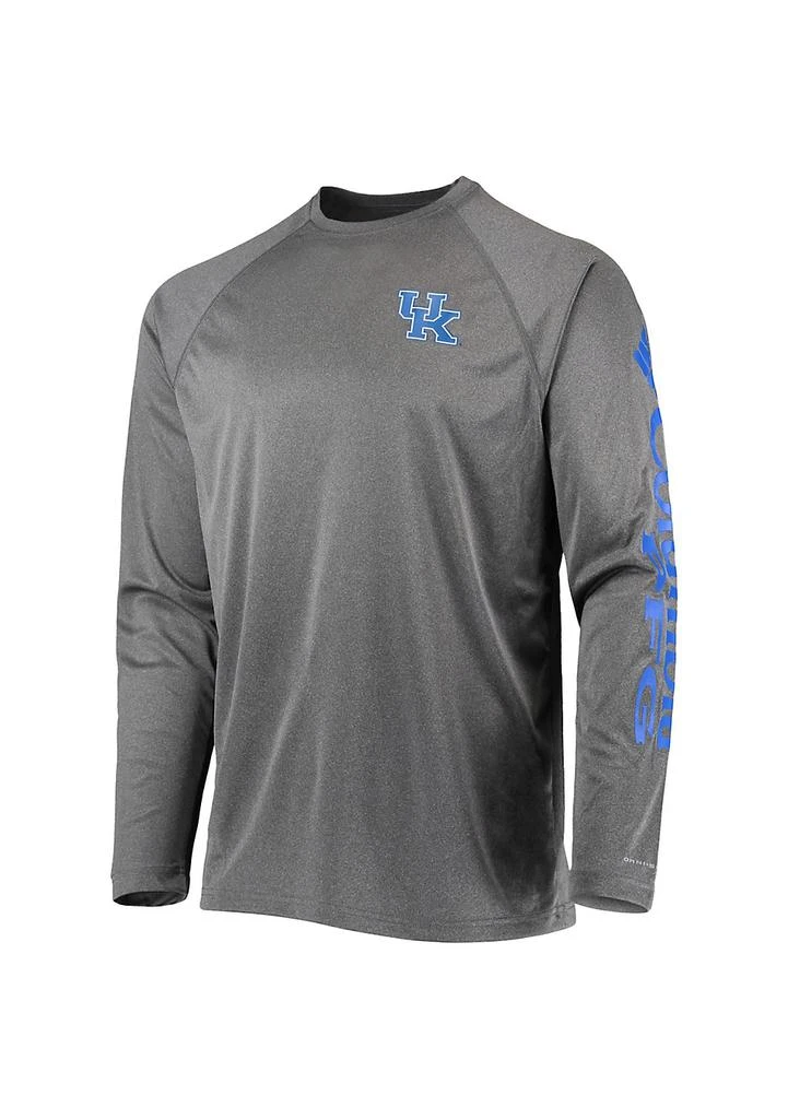 Columbia NCAA Kentucky Wildcats Terminal Tackle Omni-Shade Raglan Long Sleeve T-Shirt 2