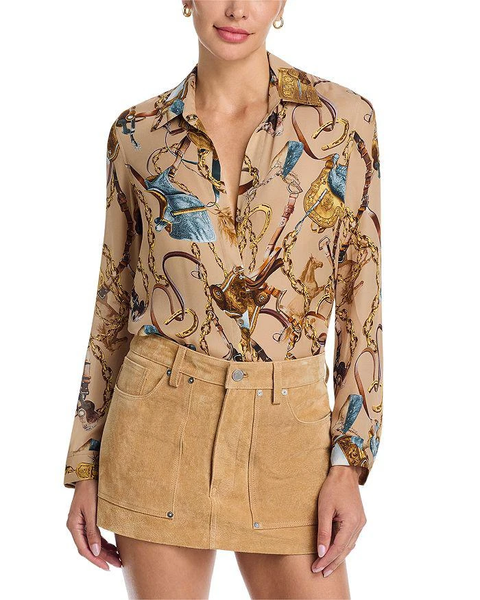 L
Agence Nina Silk Blouse