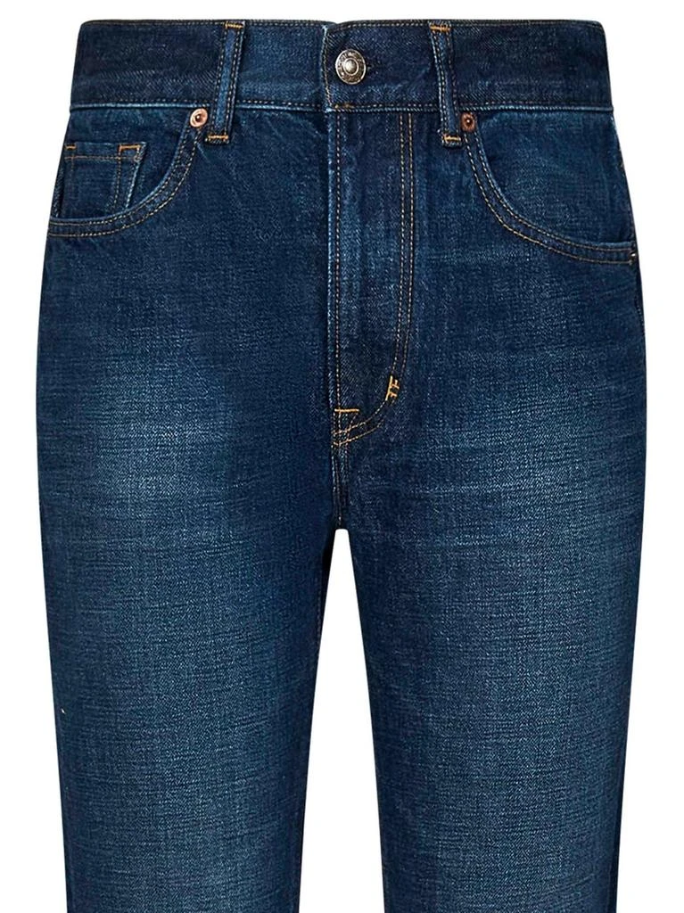 Tom Ford Tom Ford Logo Patch Straight-Leg Jeans 3
