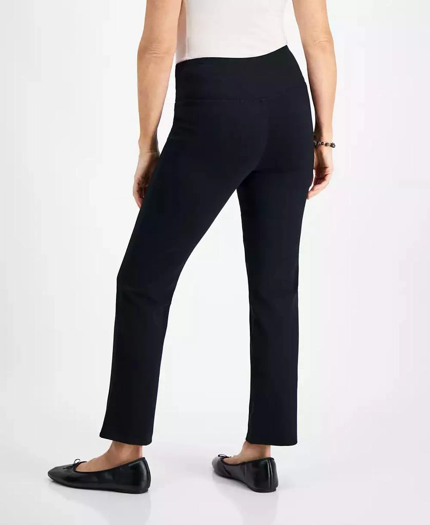 Style & Co Plus Size Ponte Straight-Leg Pants, Created For Macy's 2
