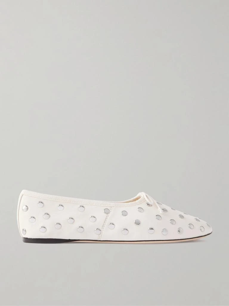 Loeffler Randall Landon 铆钉皮革芭蕾平底鞋  - US6.5 1