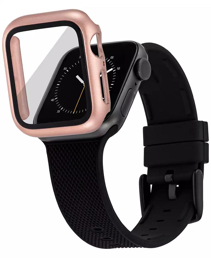WITHit Rose Gold-Tone Protective Glass with Integrated Protective Case designed for 44mm Apple Watch®