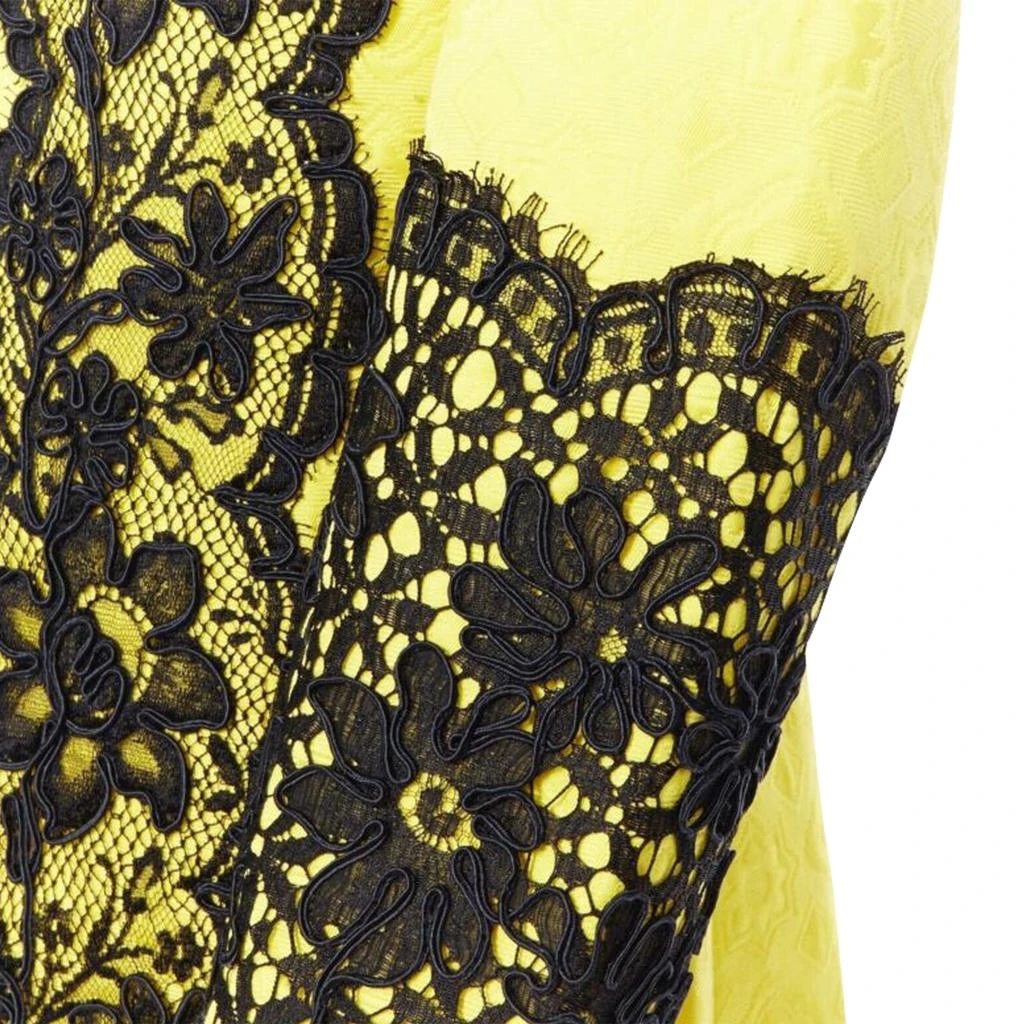 Christian Lacroix cotton floral jacquard lace padded jacket 2