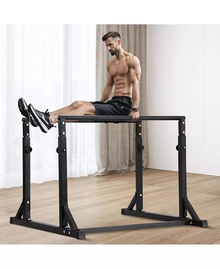 SUGIFT SUGFIT Heavy Duty Dip Bar Station 800 LB Capacity Adjustable Height