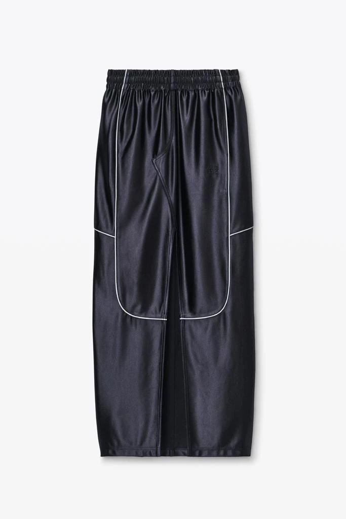 Alexander Wang Deconstructed Tube Skirt in Satin Faille Jersey 2