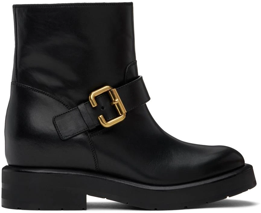 Chloé Black Coddington Ankle Boots 1