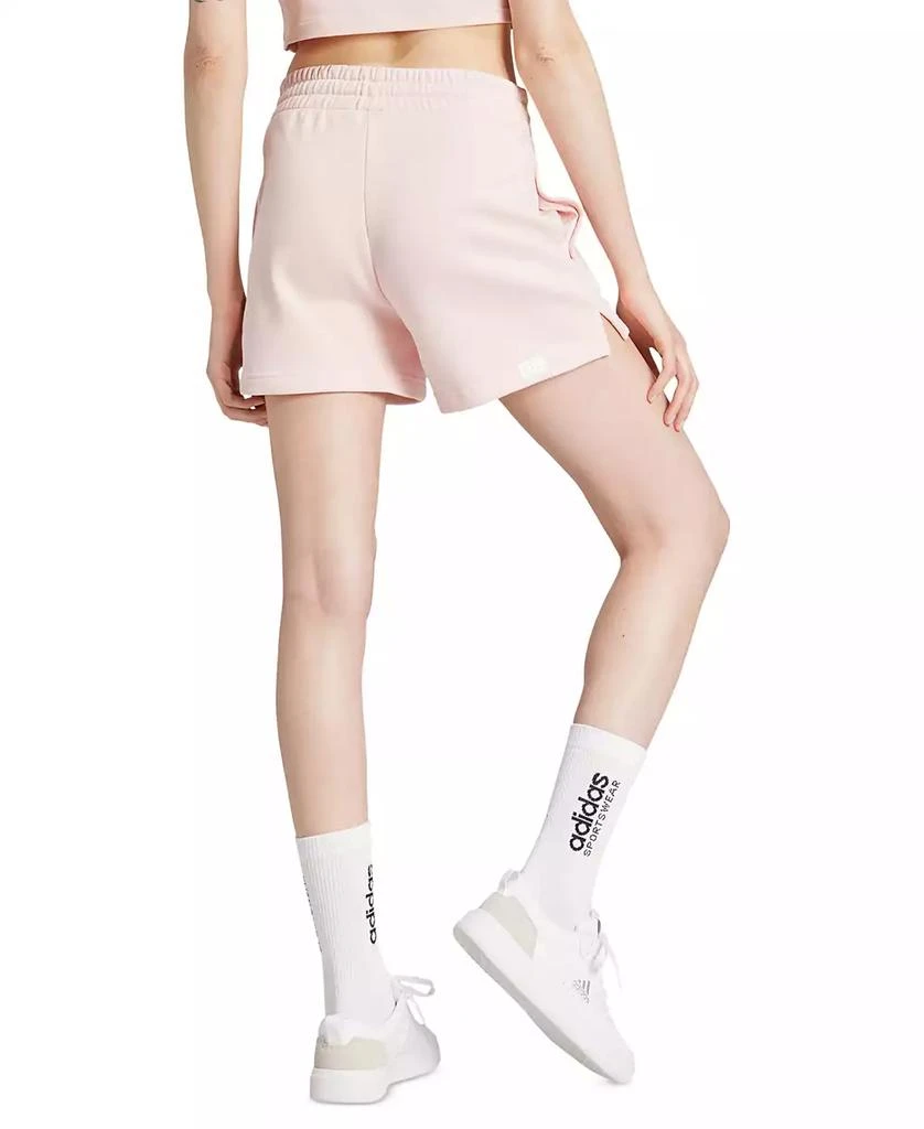 Adidas Women's Essentials Small Logo Fleece Shorts 2