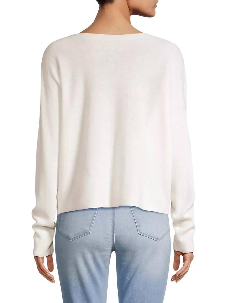 CRUSH CASHMERE Crush Cashmere - Yangon Boat Neck Sweater