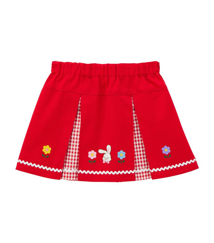 Miki House Check Pleated Skirt (6-36 Months)