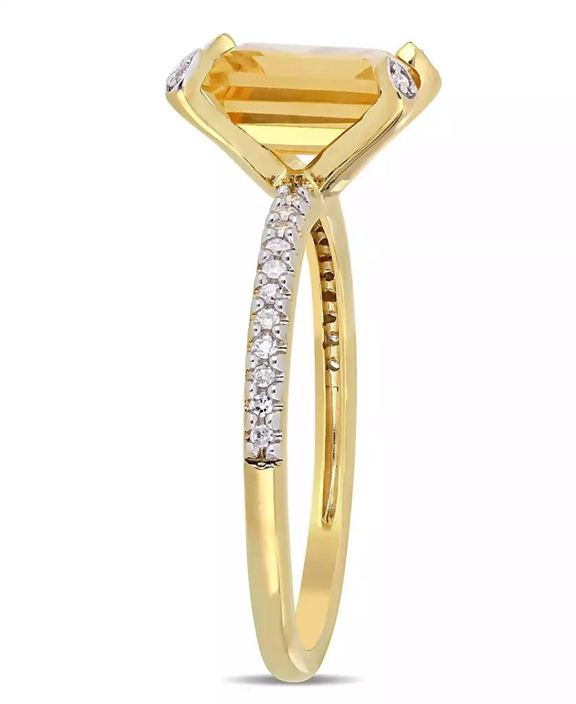 Macy
s Citrine (1-1/2 ct.t.w.) and Diamond (1/10 ct.t.w.) Ring in 10k Yellow Gold 4