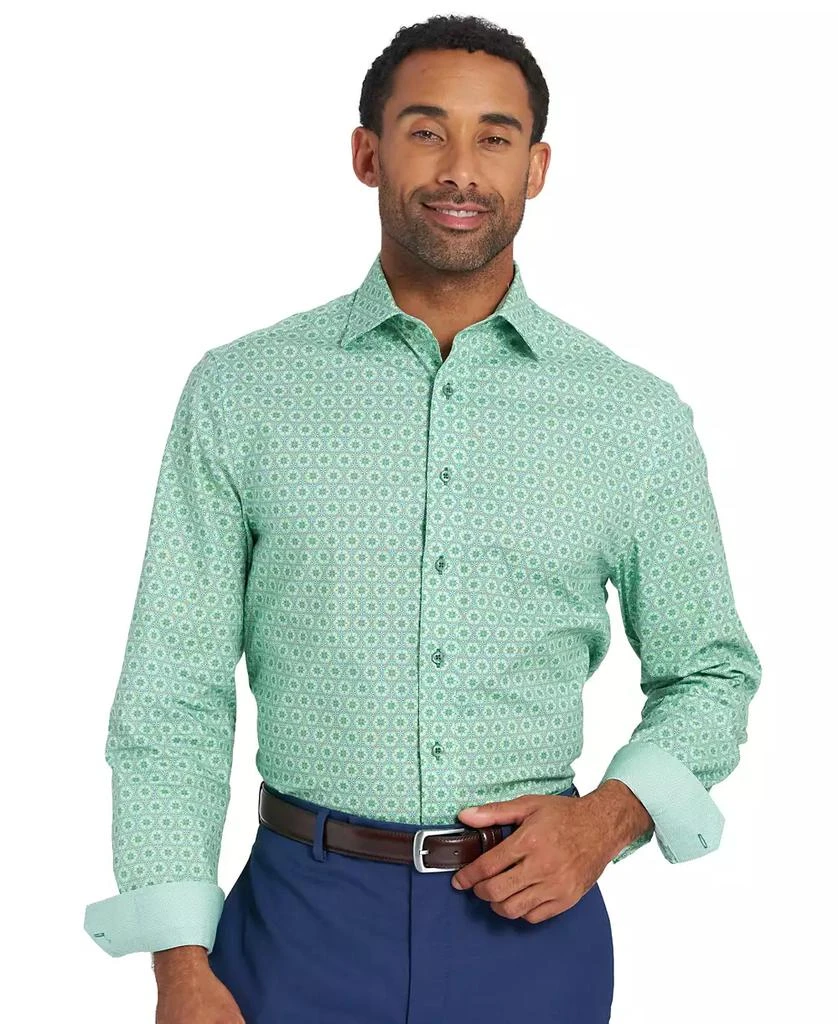 Nick Graham Men's Hexagon Star Dress Shirt 5