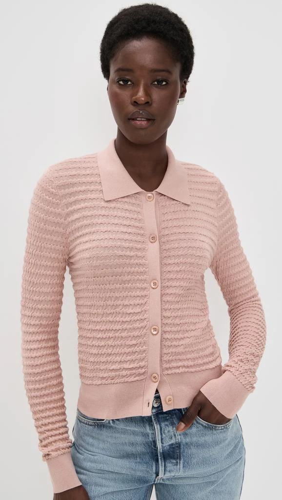 FRAME The Smocked Cardi 1