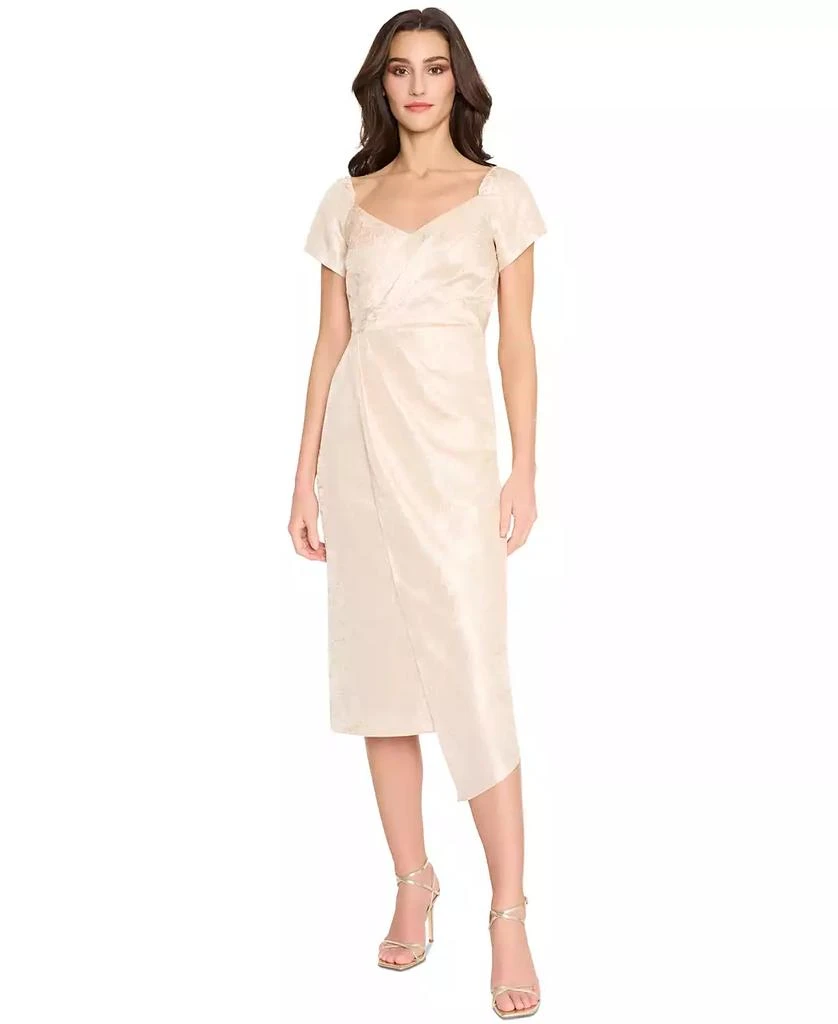 Tahari Women's Sweetheart-Neck Asymmetric-Hem Midi Dress  On Sale Now with  Up to 77% Off | Discover Exclusive Deals & Savings at BeyondStyle   Authentic Tahari dress|women's fashion|dresses with Limited-Time Discounts,  Free