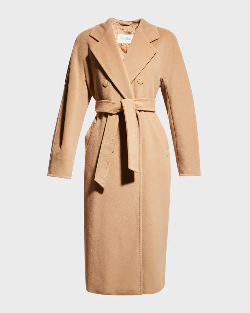 Max Mara Wool-Cashmere Double-Breasted Madame Coat