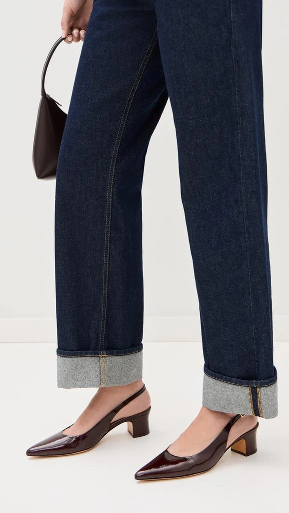 Mansur Gavriel Pointy Toe Slingback Pumps 2
