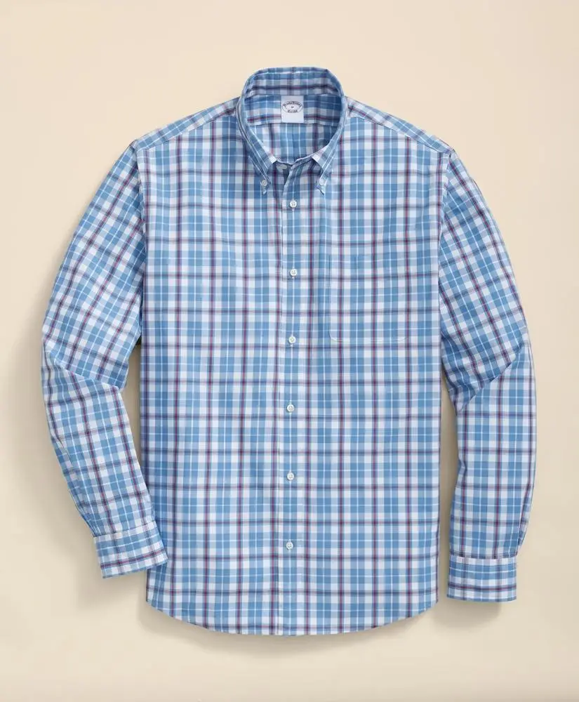 Brooks Brothers Friday Shirt, Poplin Plaid