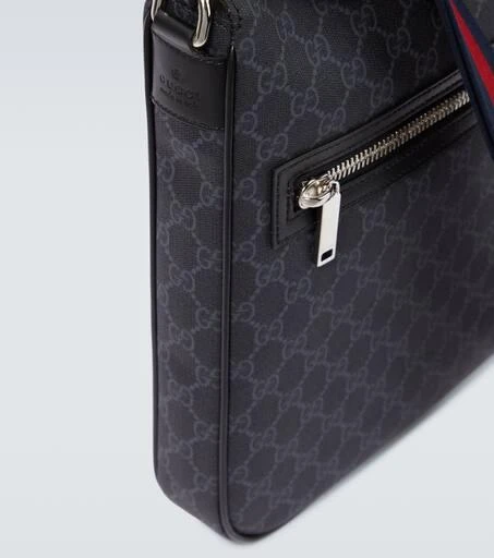 Gucci Web Stripe GG Canvas crossbody bag 6