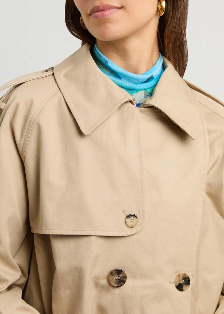 JW Anderson Double-breasted cotton trench coat  5