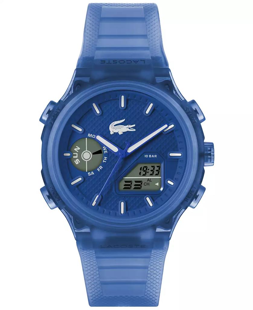 Lacoste Men's LC33 Blue Silicone Strap Watch
