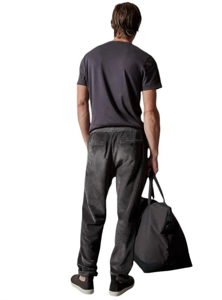 James Perse Relaxed Fit Corduroy Chino Pant In Magma Pigment 3