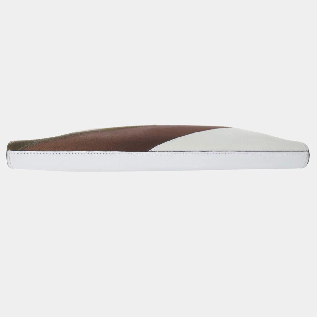 Fendi Fendi Pony Hair Peekaboo Clutch 5