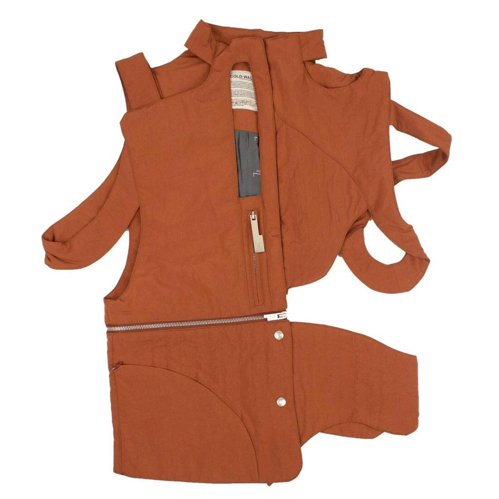 A-COLD-WALL* A-COLD-WALL* Unisex Rust Cut-Out Jacket 1